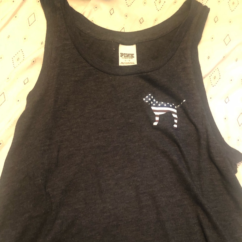 victoria secret pink tank top